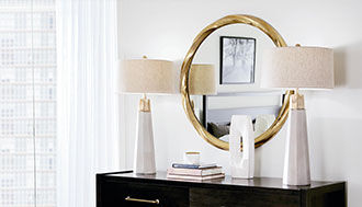 mirrors and dressers