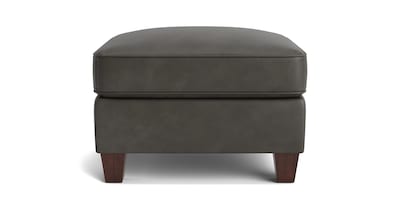 Corinna Leather Ottoman