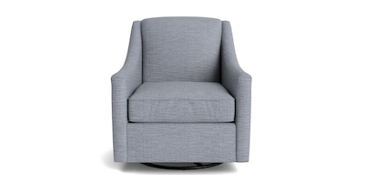 Corinna Slope Arm Swivel Glider Chair