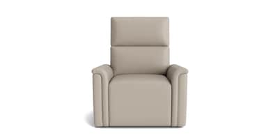 Harris Leather Pad Arm Zero Gravity Power Wall Recliner