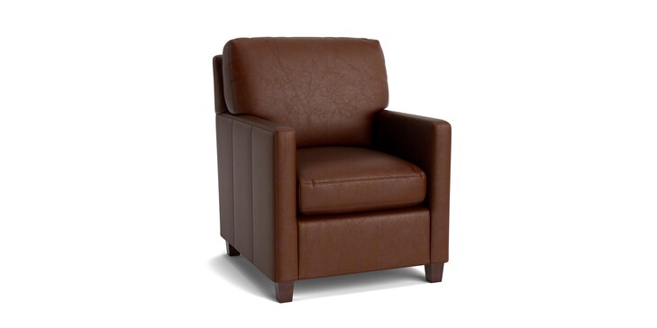 Leather Accent Chair image number 1