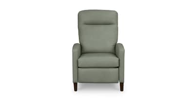 Emmett Leather Track Arm Lay Flat Power Recliner