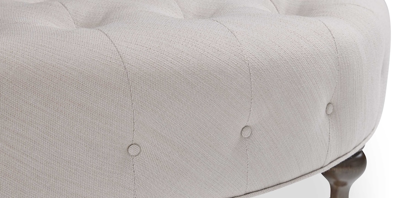Round Tufted Ottoman image number 5