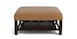 Leather Ottoman w/Trays