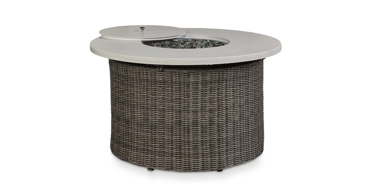 Oasis Round Gas Fire Pit image number 3