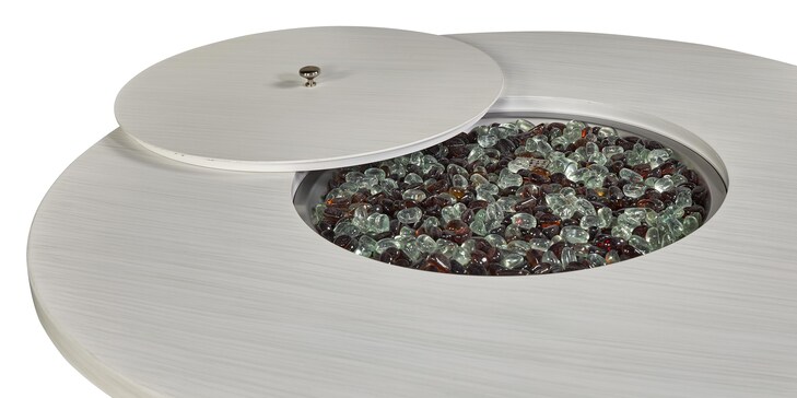 Oasis Round Gas Fire Pit image number 5