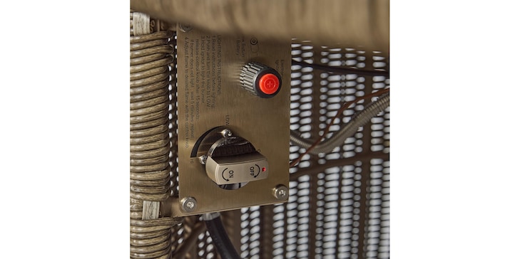 Oasis Round Gas Fire Pit image number 8