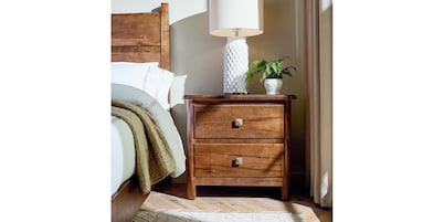 Heritage Two Drawer Nightstand