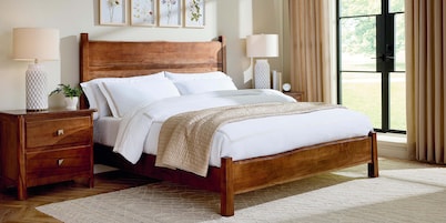 Heritage Live Edge Panel Bed