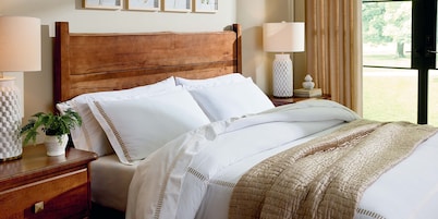 Heritage Live Edge Panel Headboard