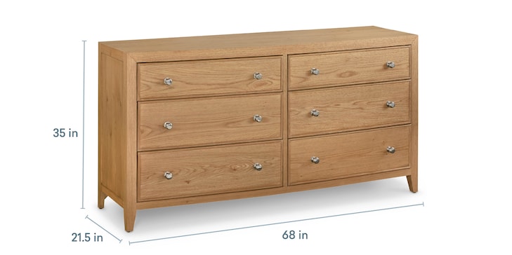 6 Drawer Dresser image number 4