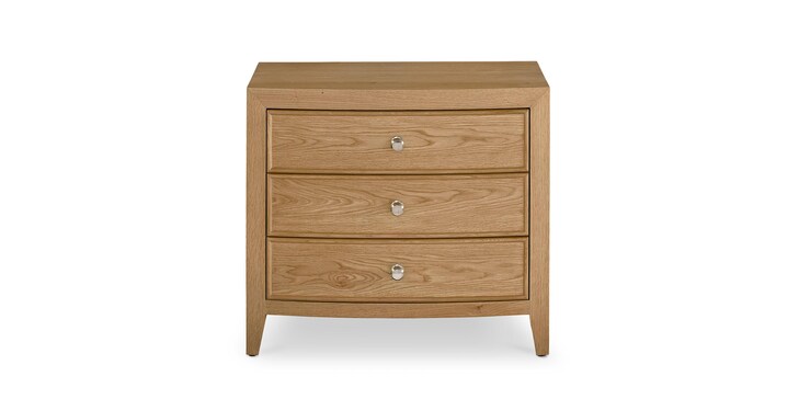 Three Drawer Nightstand image number 7