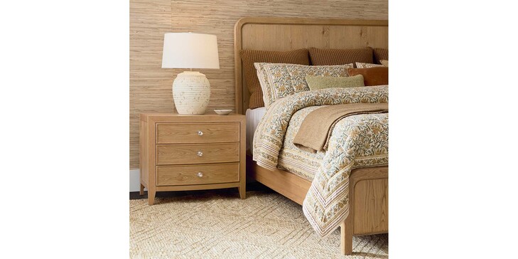 Three Drawer Nightstand image number 1