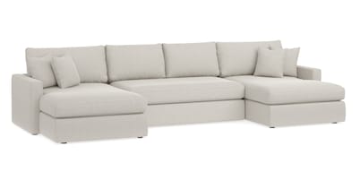 Allure Track Arm Bench Seat U-Shaped Sectional