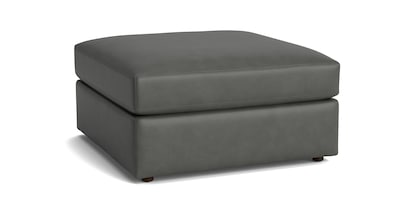 Beckham Leather Ottoman