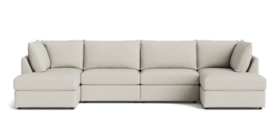 Beckham Modular Double Chaise Sectional