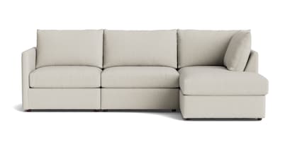 Beckham Thin Track Arm Modular Sofa with Ottoman