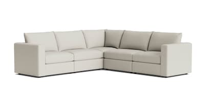 Beckham Track Arm Modular L-Shaped Sectional