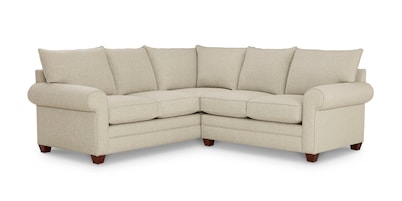 Alexander Roll Arm L-Shaped Sectional