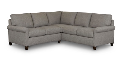 Spencer Roll Arm L-Shaped Sectional