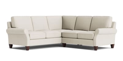 Davenport Roll Arm L-Shaped Sectional