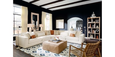 Moby Track Arm L-Shaped Corner Sectional