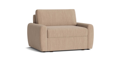 Z4 Round Arm Twin Sleeper Chair