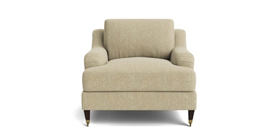 Stockten English Arm Chair with Casters