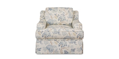 Stockten English Arm Skirted Chair