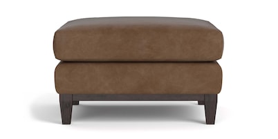 Sanford Leather Ottoman