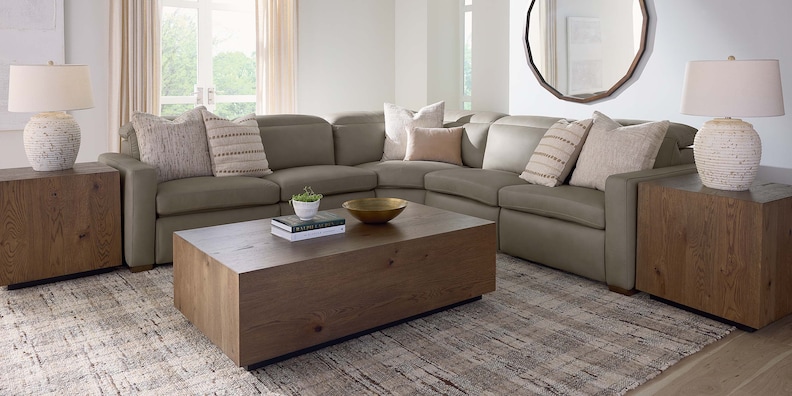 Oak Rectangular Coffee Table image number 1