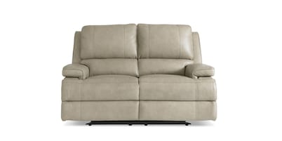 Parsons Leather Power Reclining Loveseat