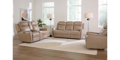 Douglas Leather Power Reclining Sofa