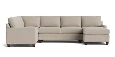 Carolina Track Arm U-Shaped Sectional