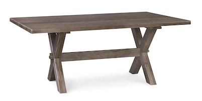 Crossbuck Rectangle Dining Table