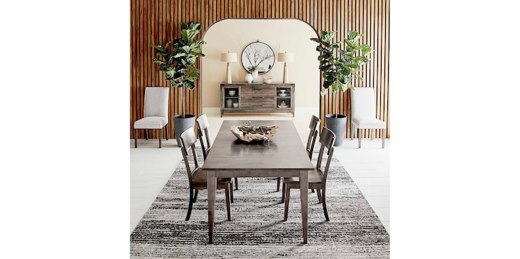 Maple Rectangle Leaf Table image number 2