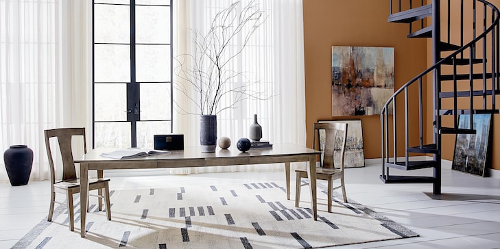 Maple Rectangle Leaf Table image number 4