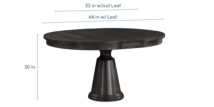 52" Round Dining Table image number 4