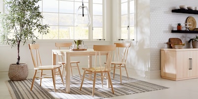 Origins Dandridge Square Dining Table with Leaf