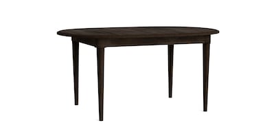 HideAway Solid Maple Oval Dining Table