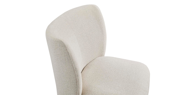 Dining Chair w/Casters - Cloud image number 6