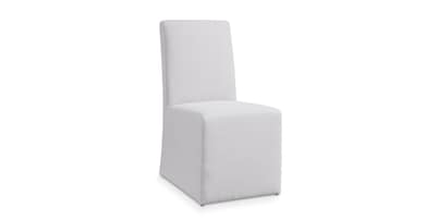 Cameron Upholstered Dining Chair with Casters