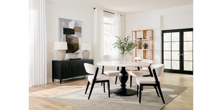 48" Round Dining Table image number 1