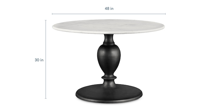 48" Round Dining Table image number 4