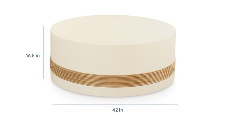 Newbury Round Cocktail Table image number 4