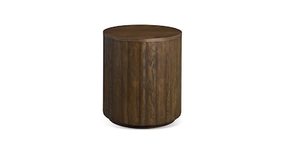 Andora Round Plinth End Table