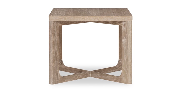 Oak Square End Table image number 3