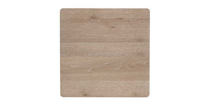 Oak Square End Table image number 4