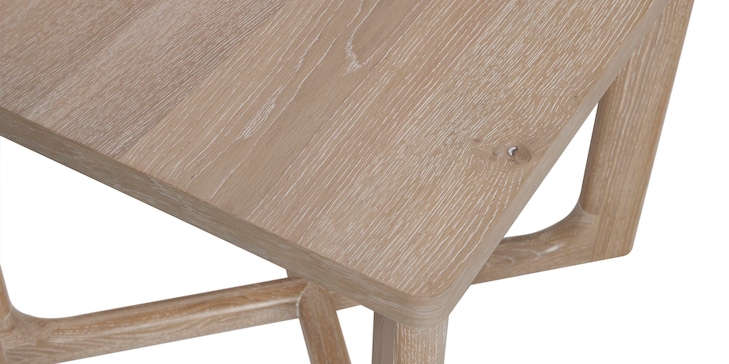 Oak Square End Table image number 5