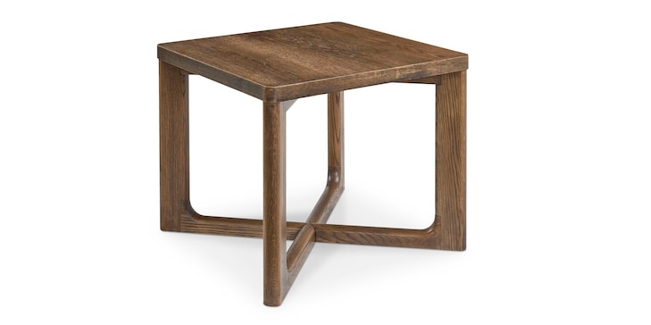 Oak Square End Table image number 0